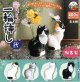 ほっこり猫の一輪挿し弐【カプセルトイ　ガチャガチャ　ガチャポン】＋正規台紙１枚☆