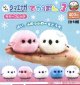 ふくふくシマエナガでかぽん3（１２月）【カプセルトイ　ガチャガチャ　ガチャポン】＋正規台紙１枚