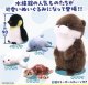 水族館のいきもの　ぬいぐるみ（１２月）【カプセルトイ　ガチャガチャ　ガチャポン】＋正規台紙１枚