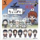 機動警察パトレイバー　「ちいぱと」ラバーキーホルダー第１弾（再販）（１月）【カプセルトイ　ガチャガチャ　ガチャポン】＋正規台紙１枚