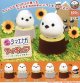 ふくふくシマエナガフィギュア－きりかぶでひとやすみ－（３月）３０個入り【４００円カプセルトイ　アミューズ】＋正規台紙