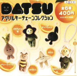 画像1: DATSU アクリルキーチェーンコレクション（２月）３０個入り【４００円カプセルトイ　アオポップ】＋正規台紙