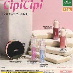 画像1: ｃｉｐｉｃｉｐｉミニチュアキーホルダー（再販）（３月）２０個入り【５００円カプセルトイ　ブシロード】＋正規台紙