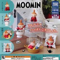 画像1: 再販　MOOMIN リトルミイ いっぱいこれくしょん（３月）３０個入り【４００円カプセルトイ　タカラトミー】＋正規台紙