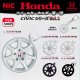 HONDA　ホィールキーホルダー第1弾（CIVICシリーズ　VOL.1）（３月）【５００円カプセルトイ　２０個入り　ＴＣＰ】＋正規台紙