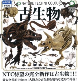 画像1: NTC 古生物（６月）【◇５００円カプセルトイ　２０個入り　いきもん】＋正規台紙