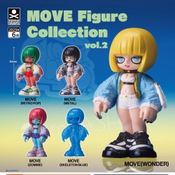 画像1: MOVE Figure Collection vol.2（６月）【◇４００円カプセルトイ　３０個入り　S・ストーンズ】＋正規台紙