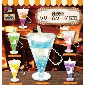 画像: 純喫茶クリームソーダＫＨ（１１月）【カプセルトイ　ガチャガチャ　ガチャポン】＋正規台紙１枚