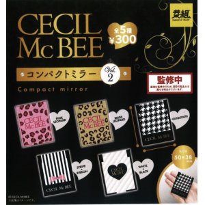 画像: ＣＥＣＩＬＬ　ＭｃＢＥＥ　ミニミラー第２弾（１２月）【カプセルトイ　ガチャガチャ　ガチャポン】＋正規台紙１枚