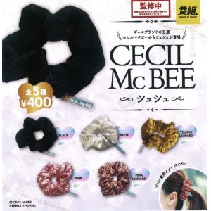 画像: ＣＥＣＩＬ　ＭｃＢＥＥ　シュシュ（２月）３０個入り【４００円カプセルトイ　イエロー】＋正規台紙