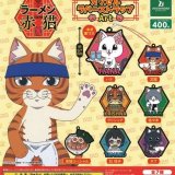 画像: ラーメン赤猫　カプセルラバーストラップＡｒｔ（再販）（２月）３０個入り【４００円カプセルトイ　ブシロード】＋正規台紙