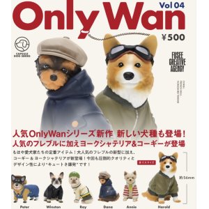 画像: ＯｎｌｙＷａｎ．Ｖｏｌ．０４（３月）【５００円カプセルトイ　３０個入り　フュージー】＋正規台紙