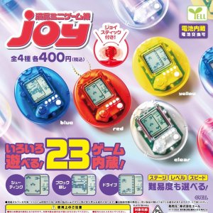 画像: 液晶ミニゲーム機－ＪＯＹ－（４月）【☆４００円カプセルトイ　３０個入り　エール】＋正規台紙