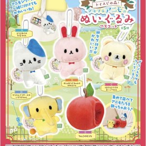 画像: トイスピの森！プチプチアニモのぬいぐるみマスコット（４月）【☆４００円カプセルトイ　３０個入り　トイスピ】＋正規台紙