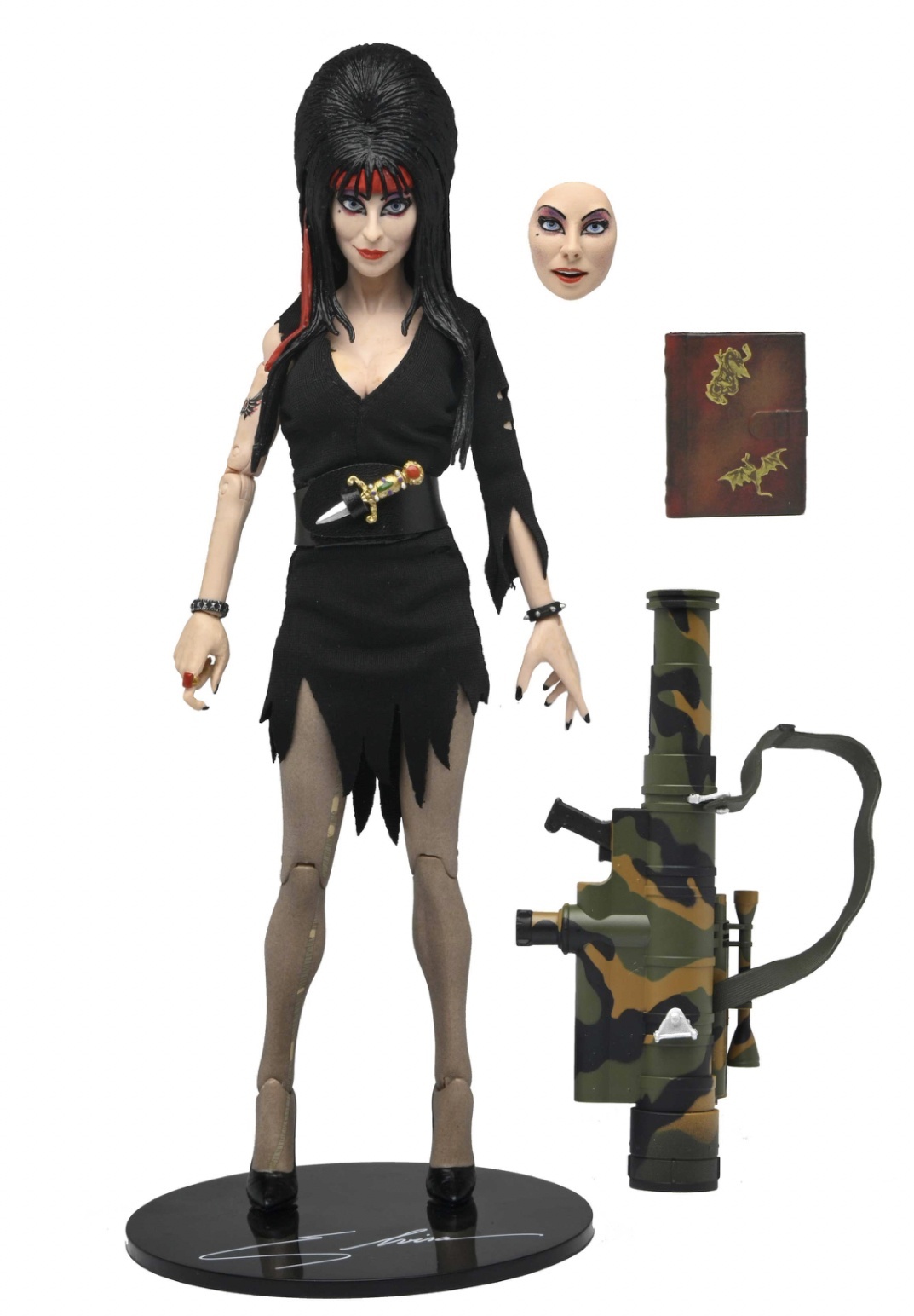 画像2: ＮＥＣＡ／【数量限定】Elvira/  8インチ アクションドール　エルヴァイラ（コマンドーエルヴァイラ ver.）（５月）